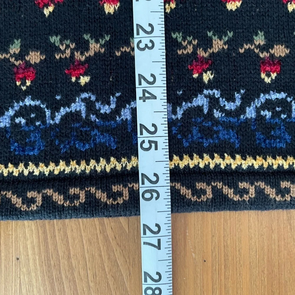 Vintage Appleseed's Multi-Color Classic Button Down Cardigan Sweater Size L